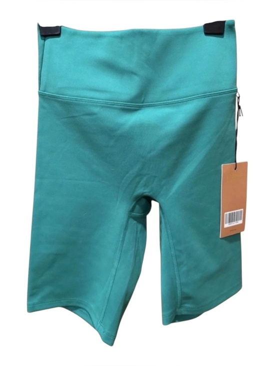 girlfriend collective Pants - Girlfriend Collective Bike Shorts High Rise Compressive Teal Green S